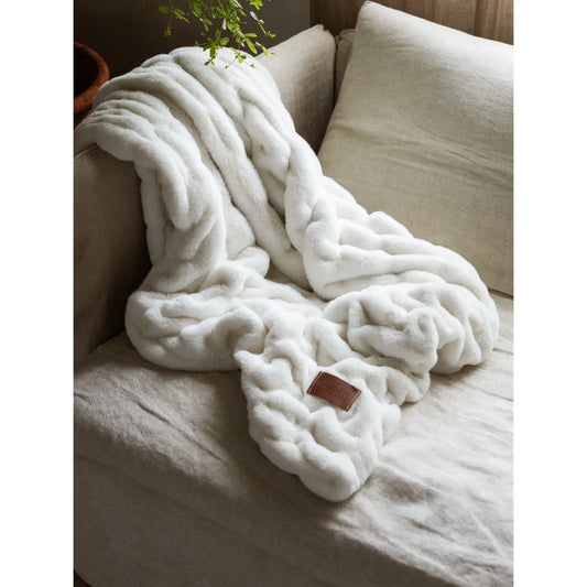 ☁️Dreamer Blanket – Ultra Soft Plush Weighted Blanket for Better Sleep & Relaxation