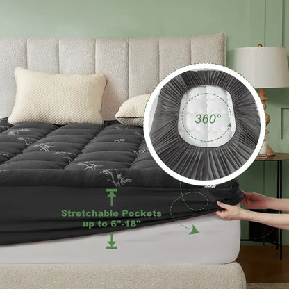 💤 Cooling Mattress Topper for Back Pain