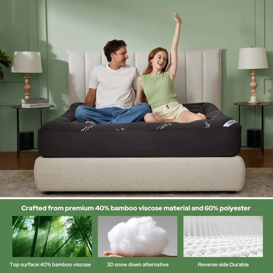 💤 Cooling Mattress Topper for Back Pain